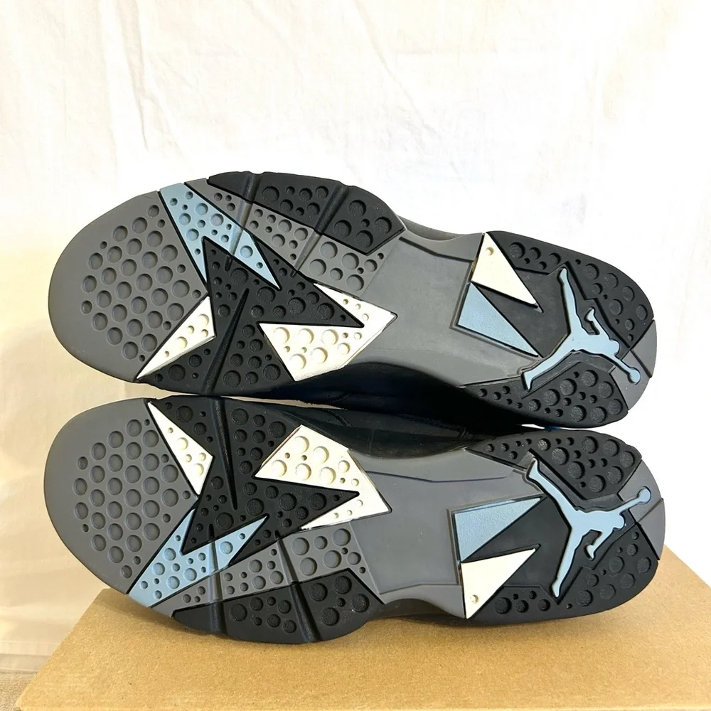 AUTHENTIC Jordan 7 Retro Chambray size 11.5 CU9307-004 2023 PRE-OWNED